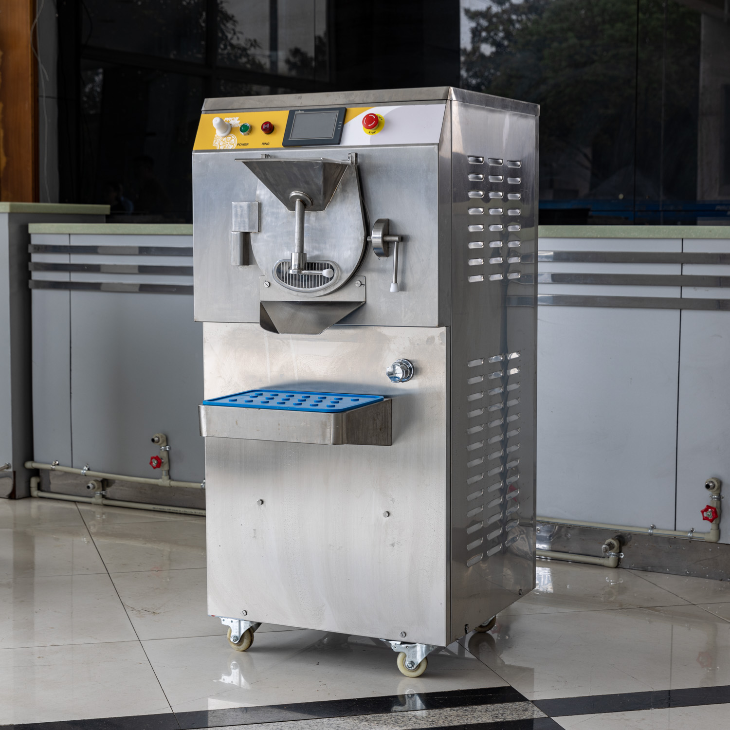 Máquina de helado de choque de 35 L para uso doméstico