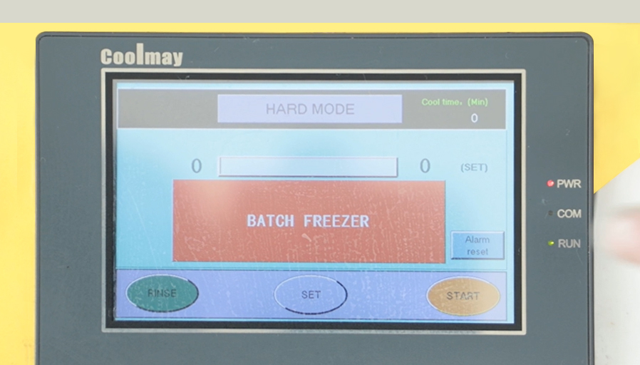 Máquina de helado italiano de alta calidad con refrigeración por aire Prosky para el hogar